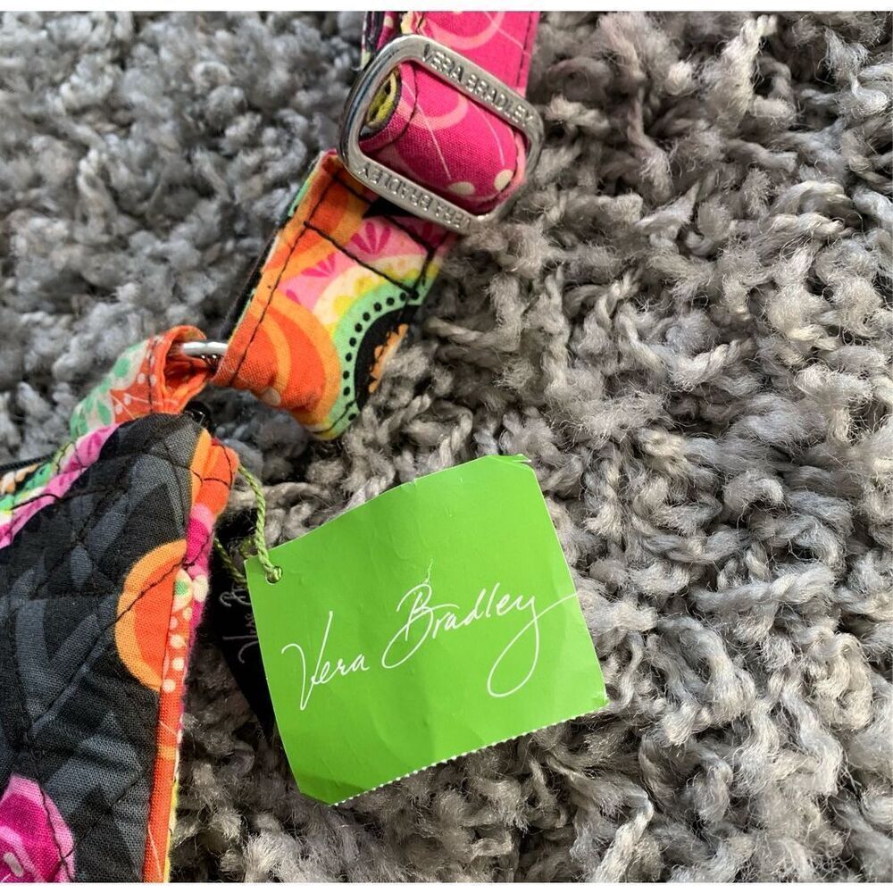 NWT Vera Bradley Ziggy Zinnia Hipster Crossbody Bag Purse Quilted $99 - Picture 7 of 9